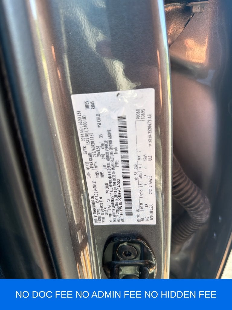 2021 Ford F-150 XL