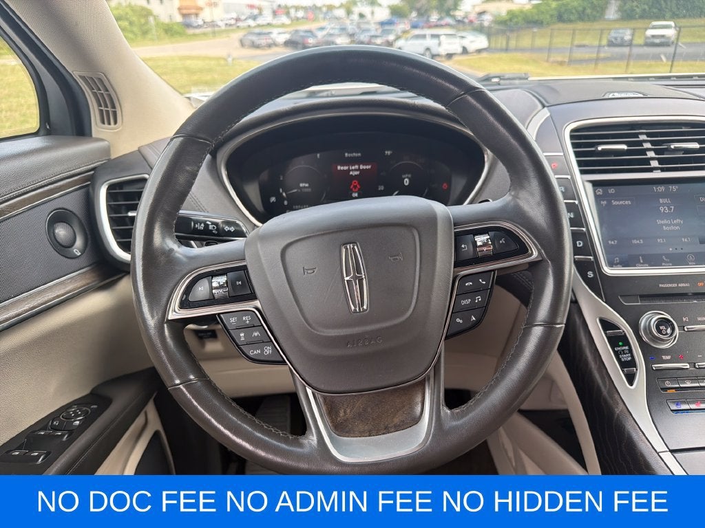 2019 Lincoln Nautilus Reserve
