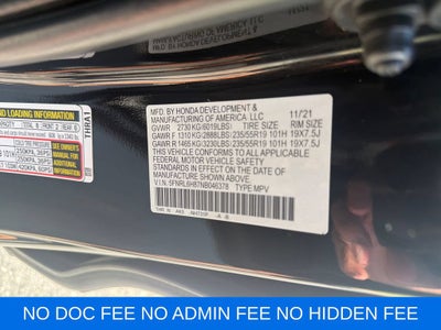 2022 Honda Odyssey Touring