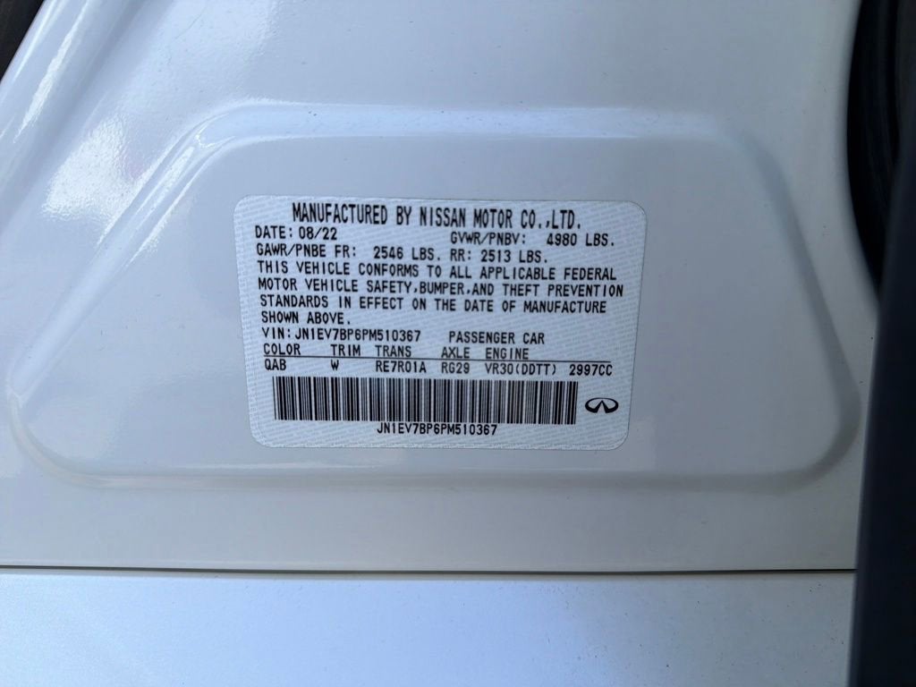 2023 INFINITI Q50 LUXE