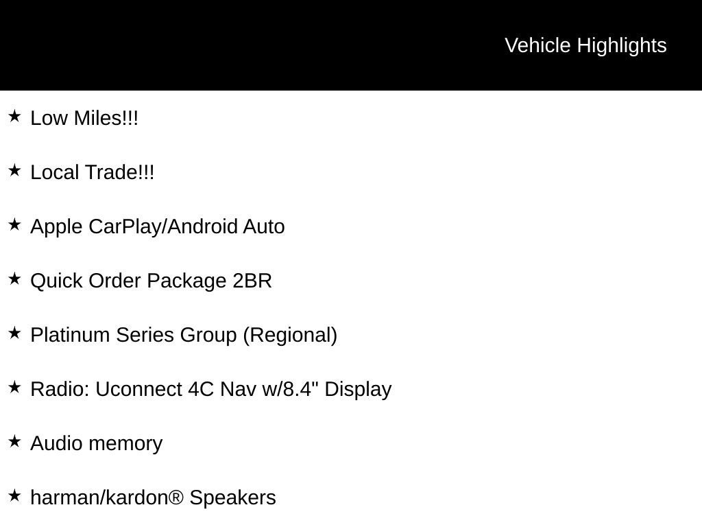 2018 Jeep Grand Cherokee Summit