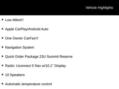 2024 Jeep Grand Cherokee Summit Reserve