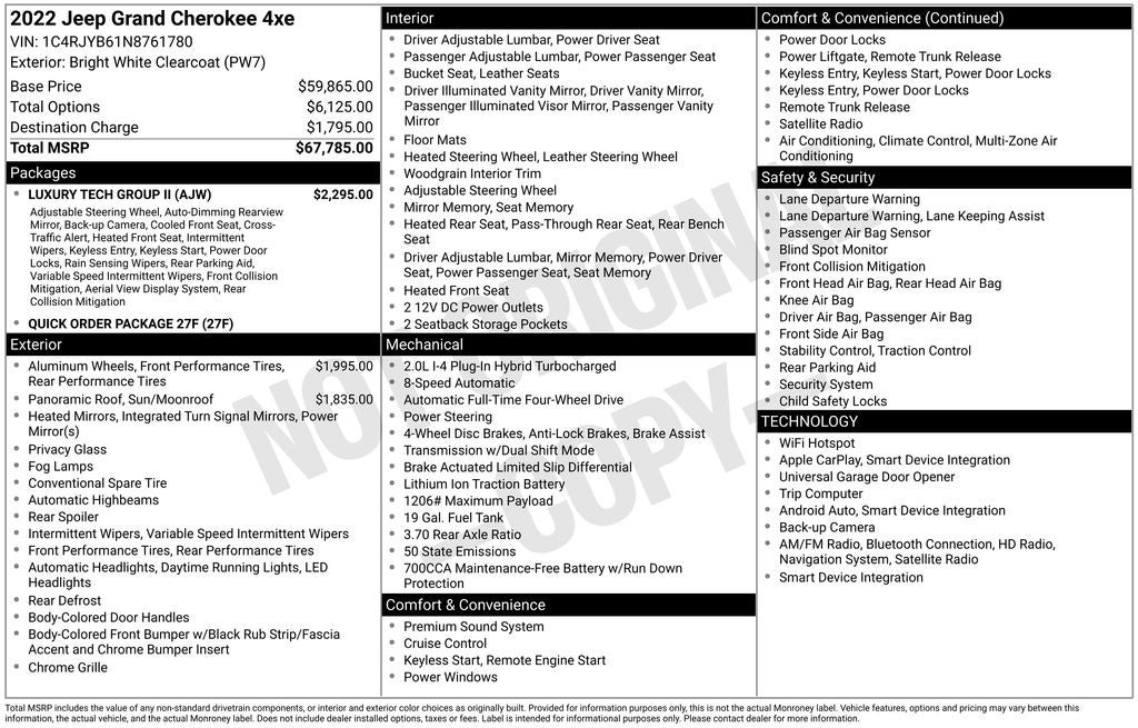 2022 Jeep Grand Cherokee 4xe