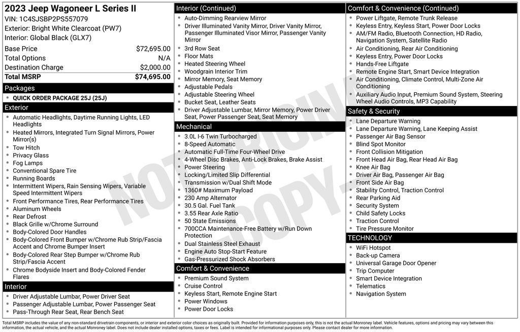2023 Jeep Wagoneer L Series II