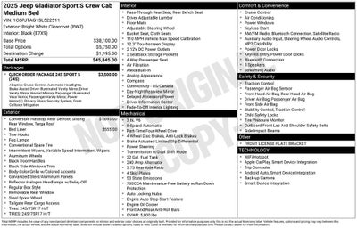 2025 Jeep Gladiator Sport S