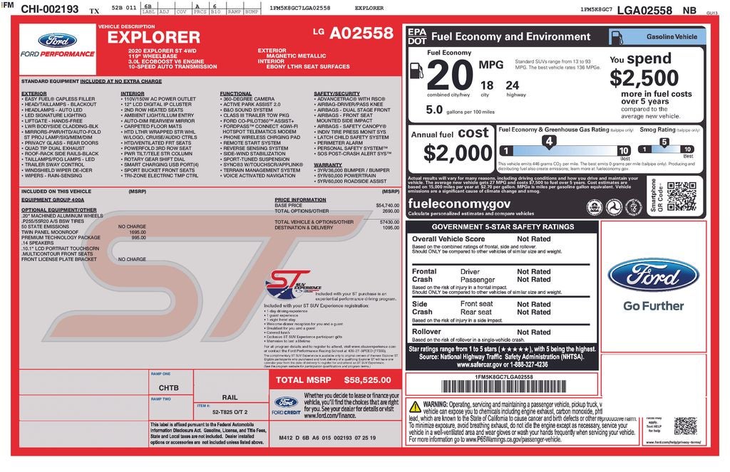 2020 Ford Explorer ST