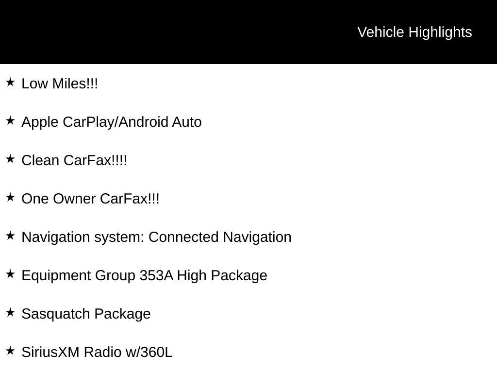 2023 Ford Bronco Wildtrak