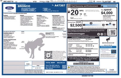 2026 Ford Bronco Outer Banks