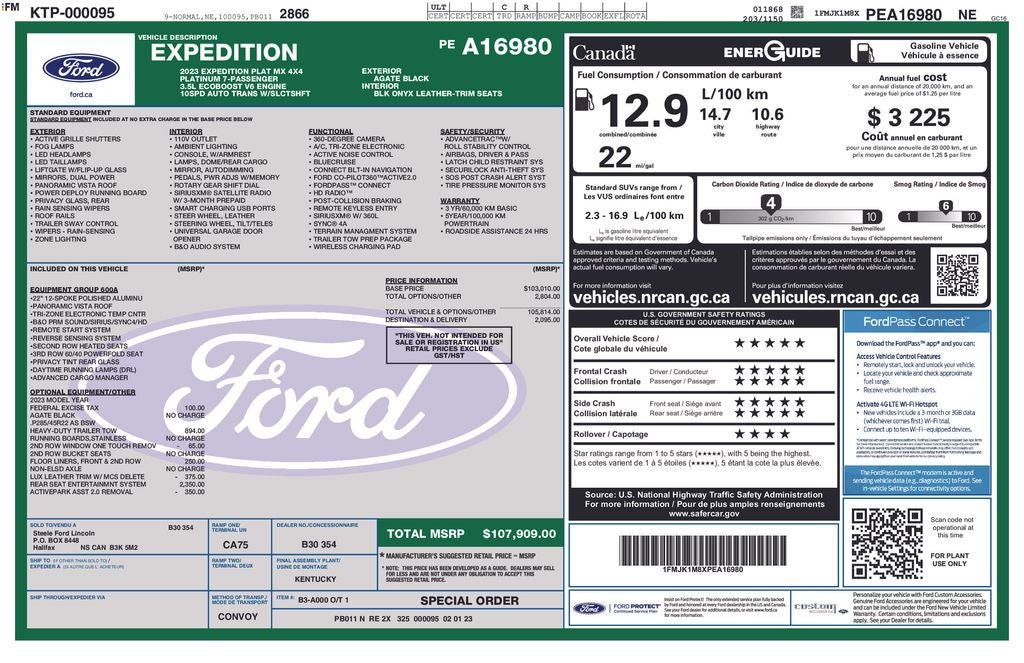 2023 Ford Expedition Max Platinum
