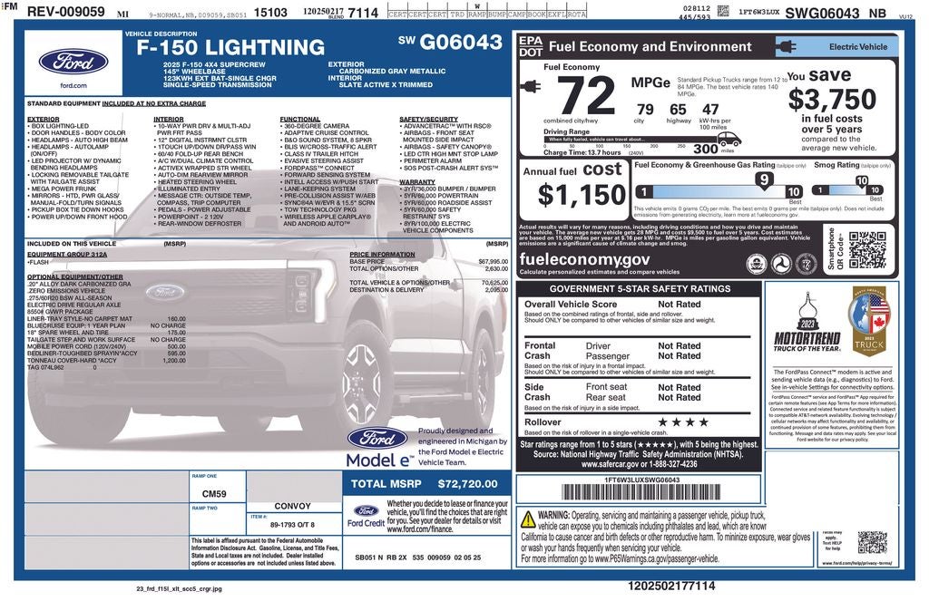 2025 Ford F-150 Lightning Flash