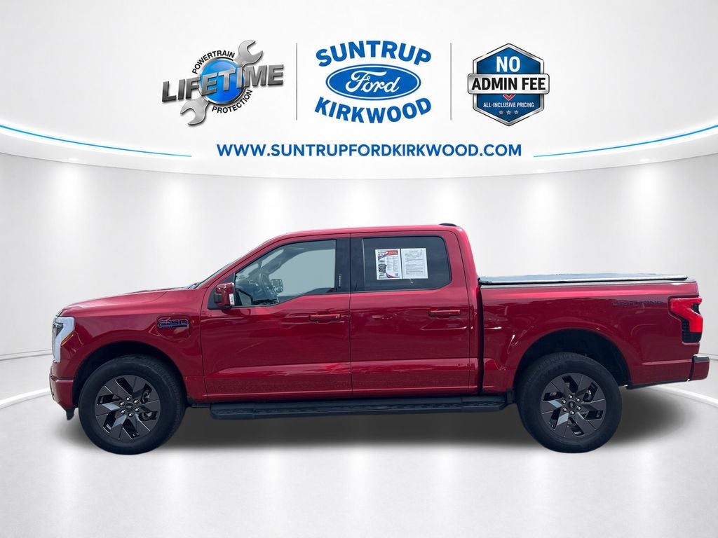 Used 2025 Ford F-150 Lightning Lariat with VIN 1FT6W5L70SWG03710 for sale in Kirkwood, MO