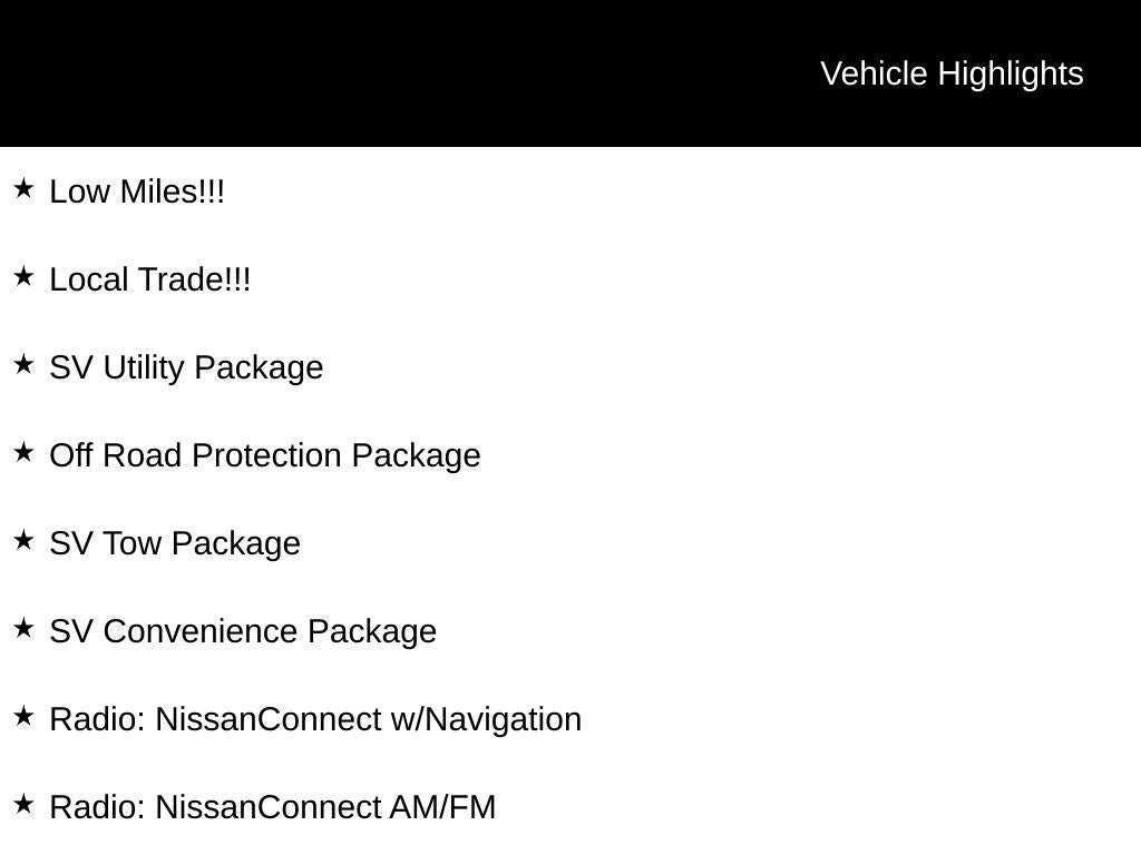 2021 Nissan Titan SV