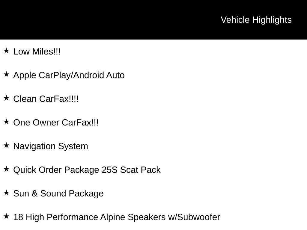2025 Dodge Charger R/T Scat Pack