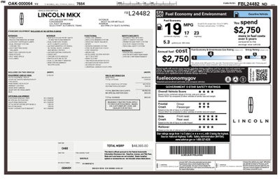 2015 Lincoln MKX Base