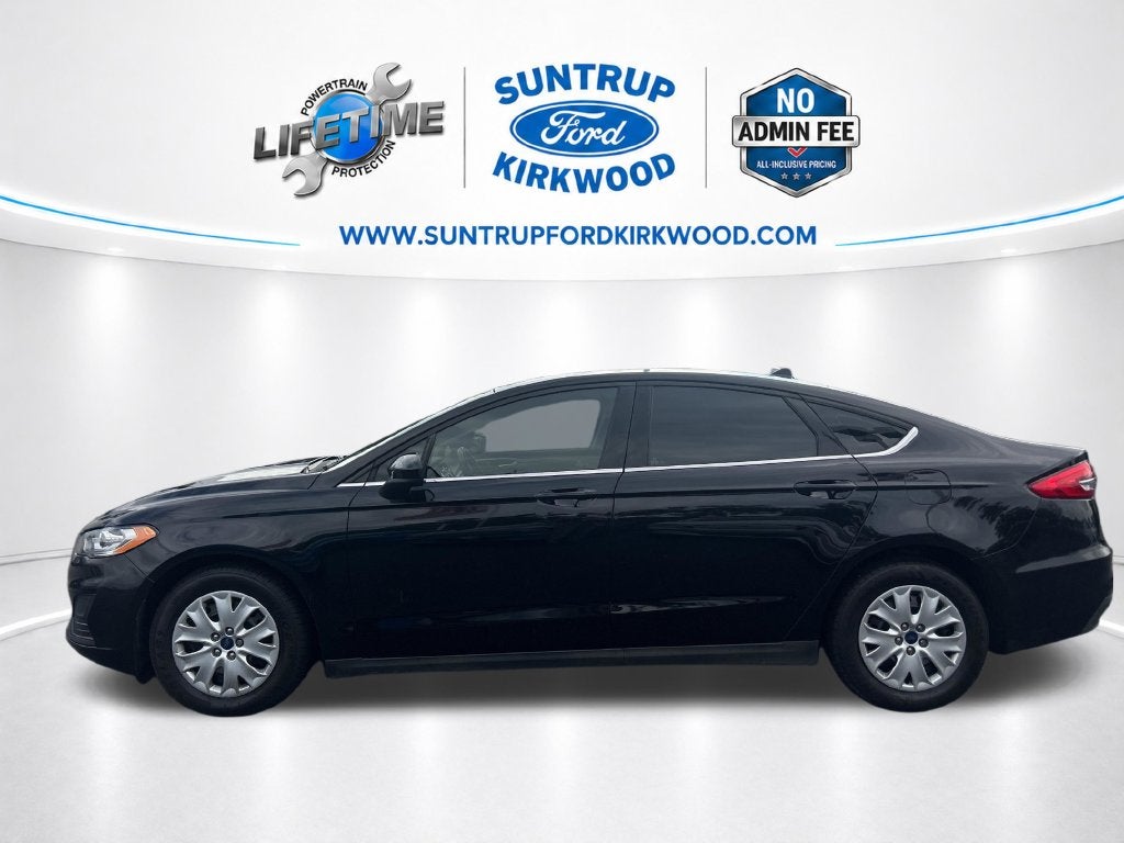 Used 2020 Ford Fusion S with VIN 3FA6P0G74LR147876 for sale in Kirkwood, MO
