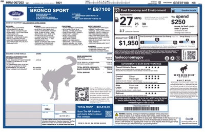 2025 Ford Bronco Sport Big Bend