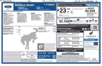 2026 Ford Bronco Sport Badlands
