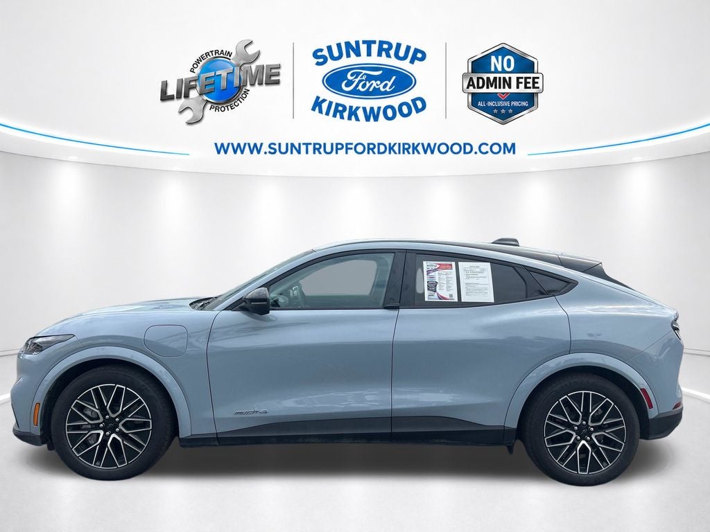 Used 2025 Ford Mustang Mach-E Premium AWD with VIN 3FMTK3SU4SMA00989 for sale in Kirkwood, MO