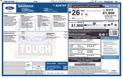 2026 Ford Maverick XL
