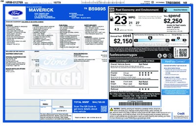2026 Ford Maverick Tremor