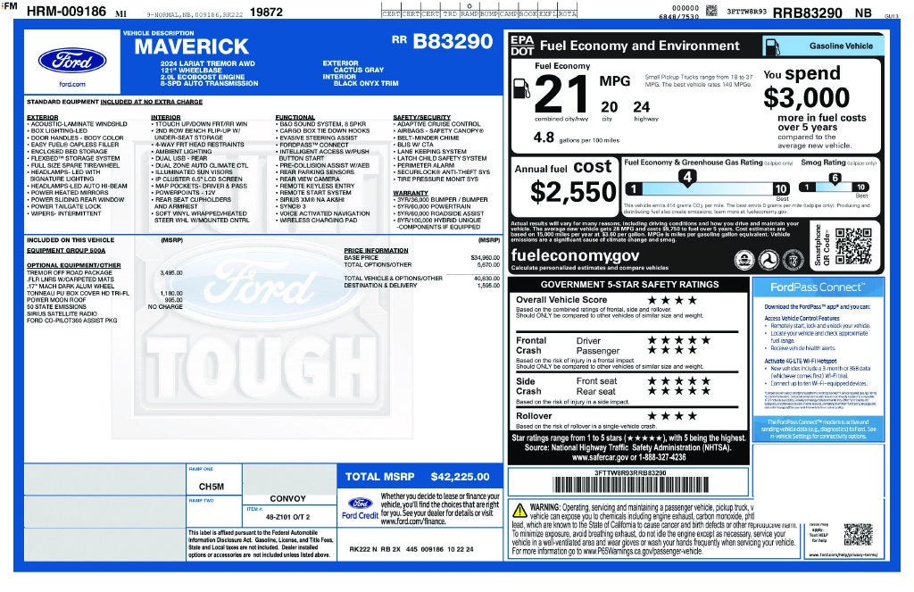 2024 Ford Maverick Lariat