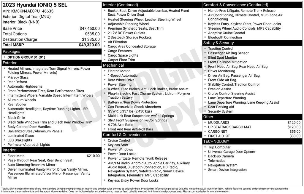 2023 Hyundai IONIQ 5 SEL