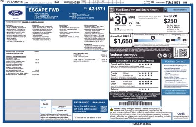 2026 Ford Escape Active