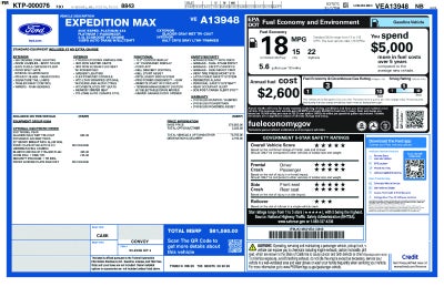 2027 Ford Expedition Max Platinum