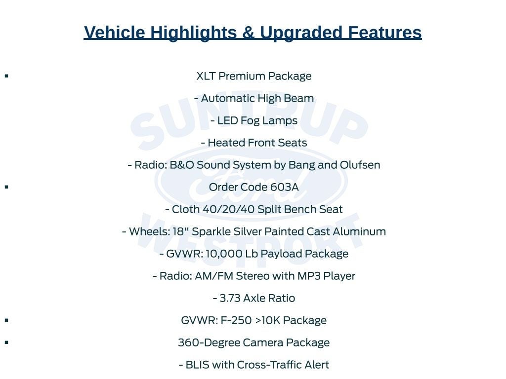 2026 Ford F-250SD F-250® XLT