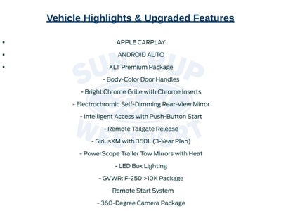 2026 Ford F-250SD F-250® XLT