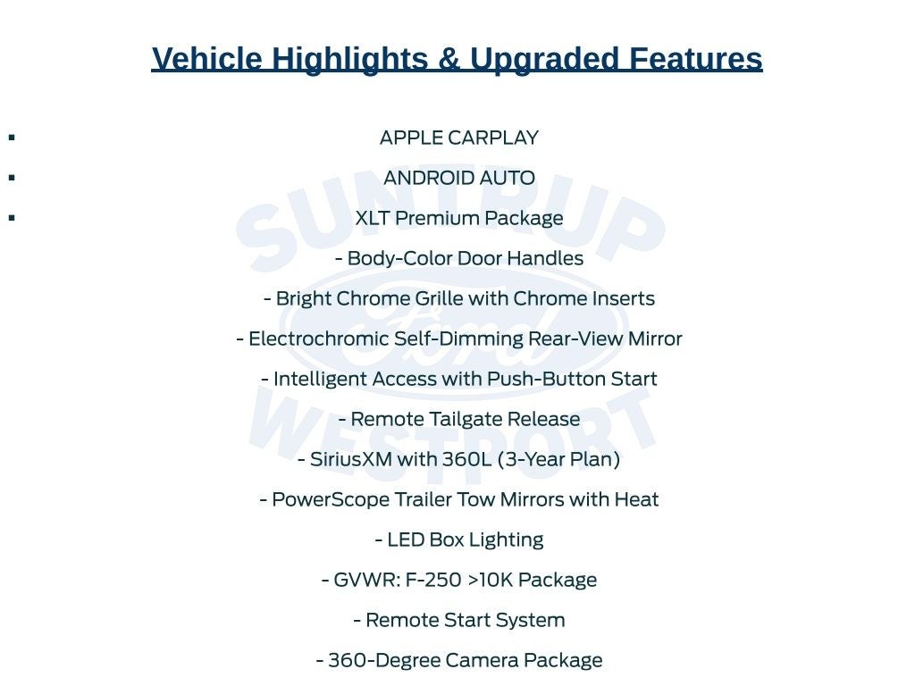 2026 Ford F-250SD F-250® XLT