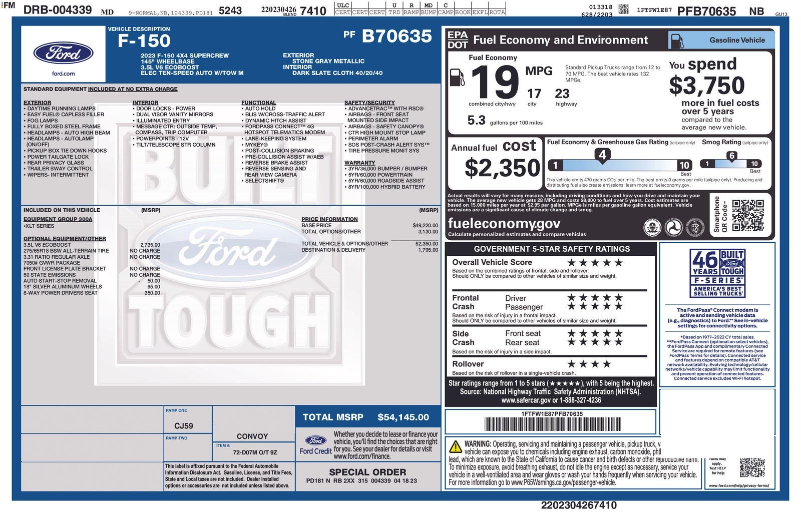 2023 Ford F-150 XLT