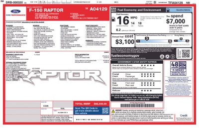 2026 Ford F-150 Raptor