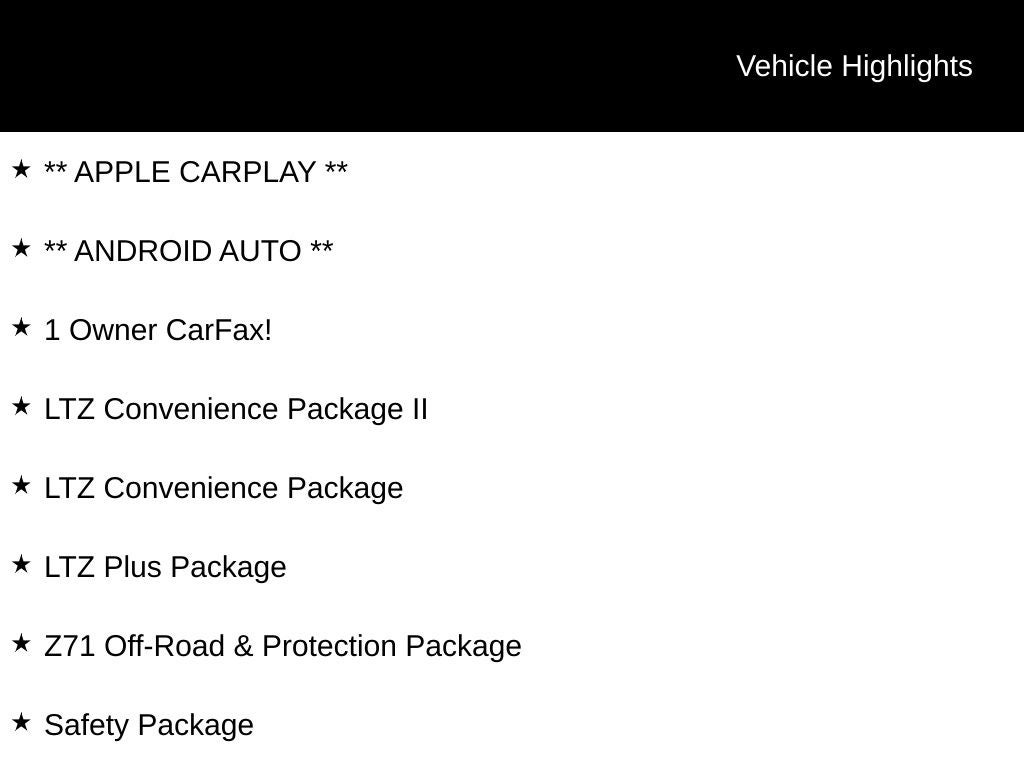 2024 Chevrolet Silverado 1500 LTZ