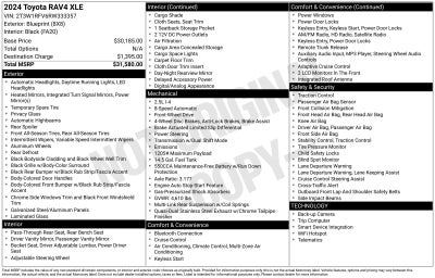 2024 Toyota RAV4 XLE