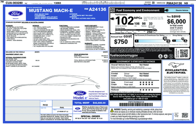 2024 Ford Mustang Mach-E Select