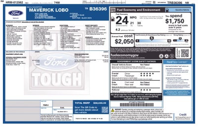 2026 Ford Maverick Lobo Standard