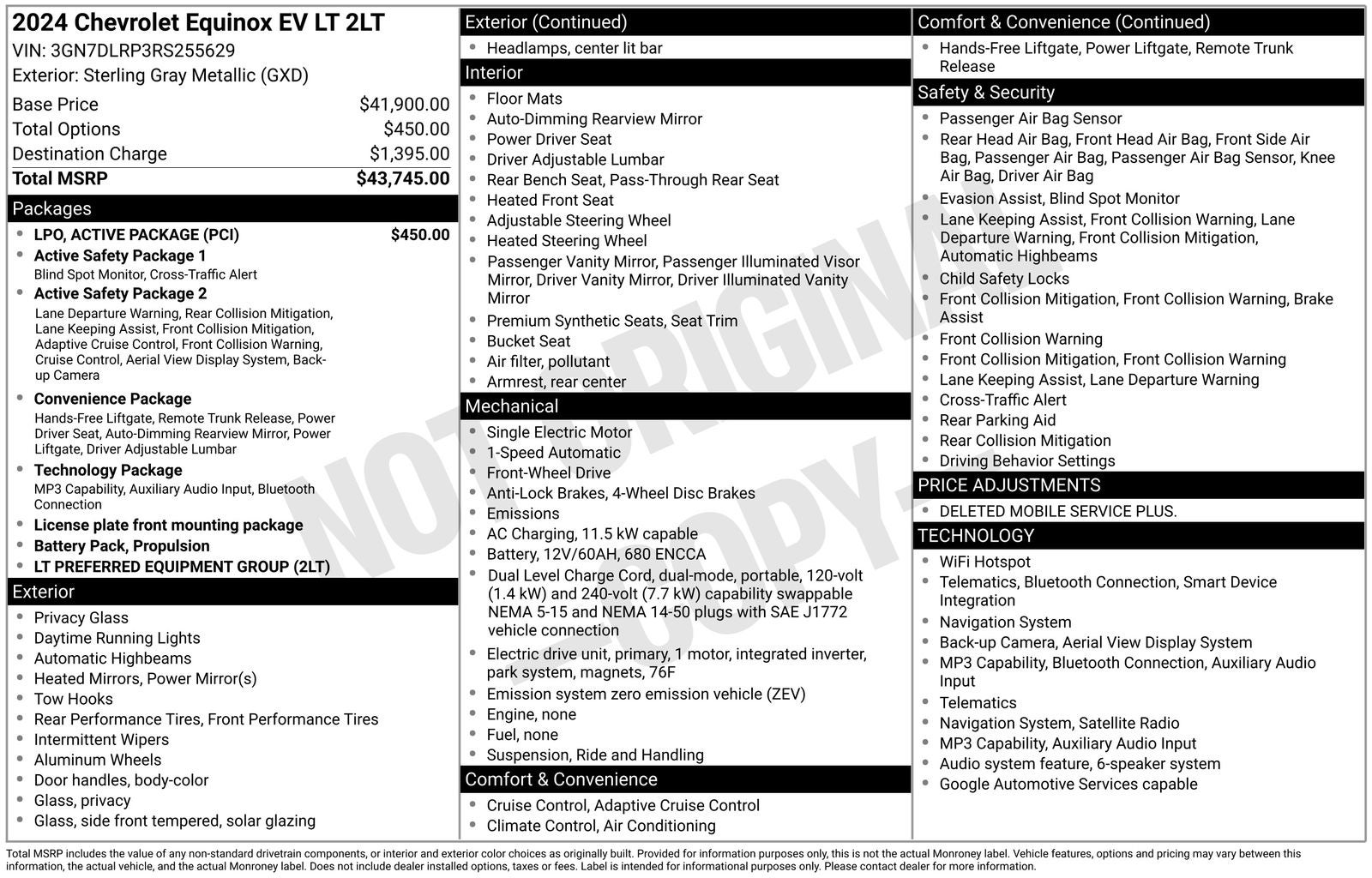 2024 Chevrolet Equinox EV LT