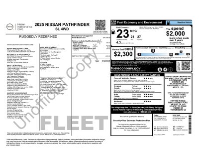 2025 Nissan Pathfinder SL