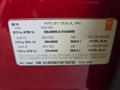 2019 Tesla Model X Long Range