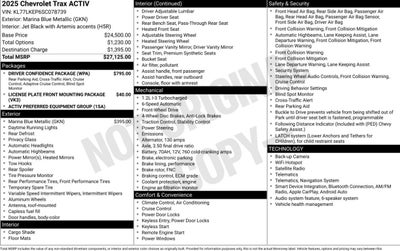 2025 Chevrolet Trax ACTIV