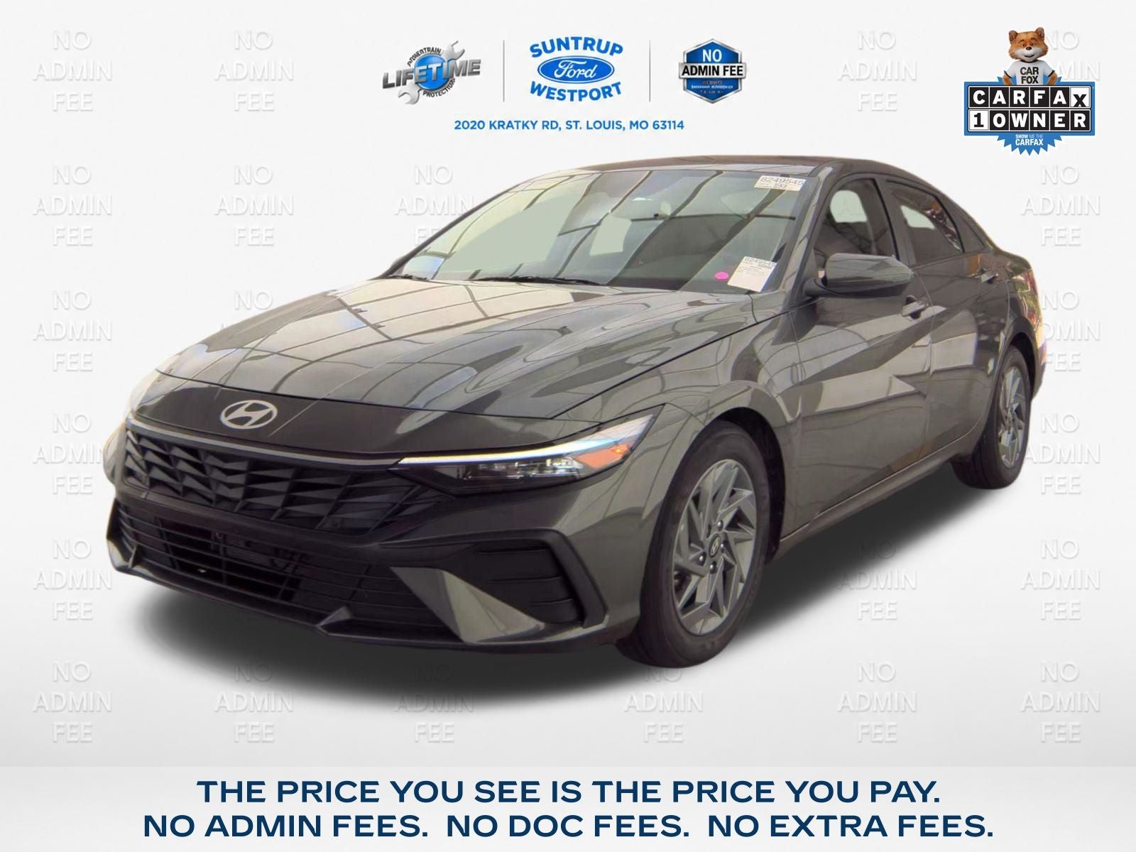 2026 Hyundai Elantra Hybrid Blue