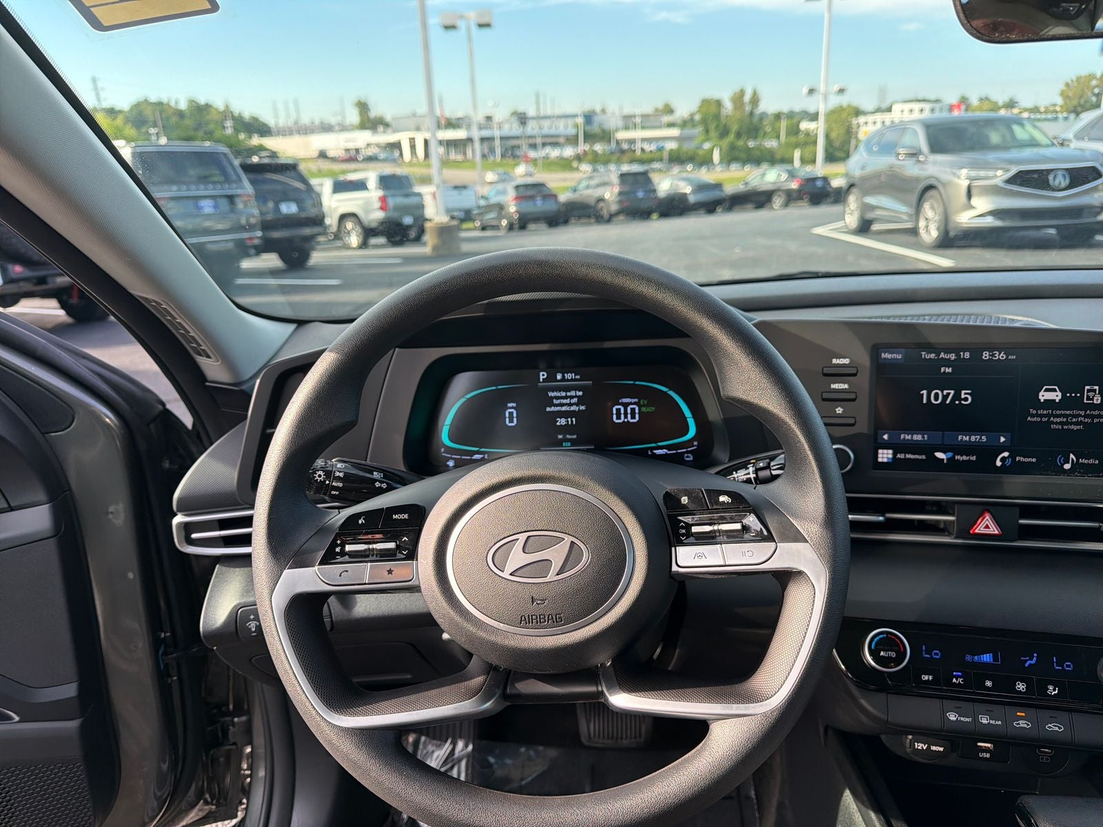 2026 Hyundai Elantra Hybrid Blue
