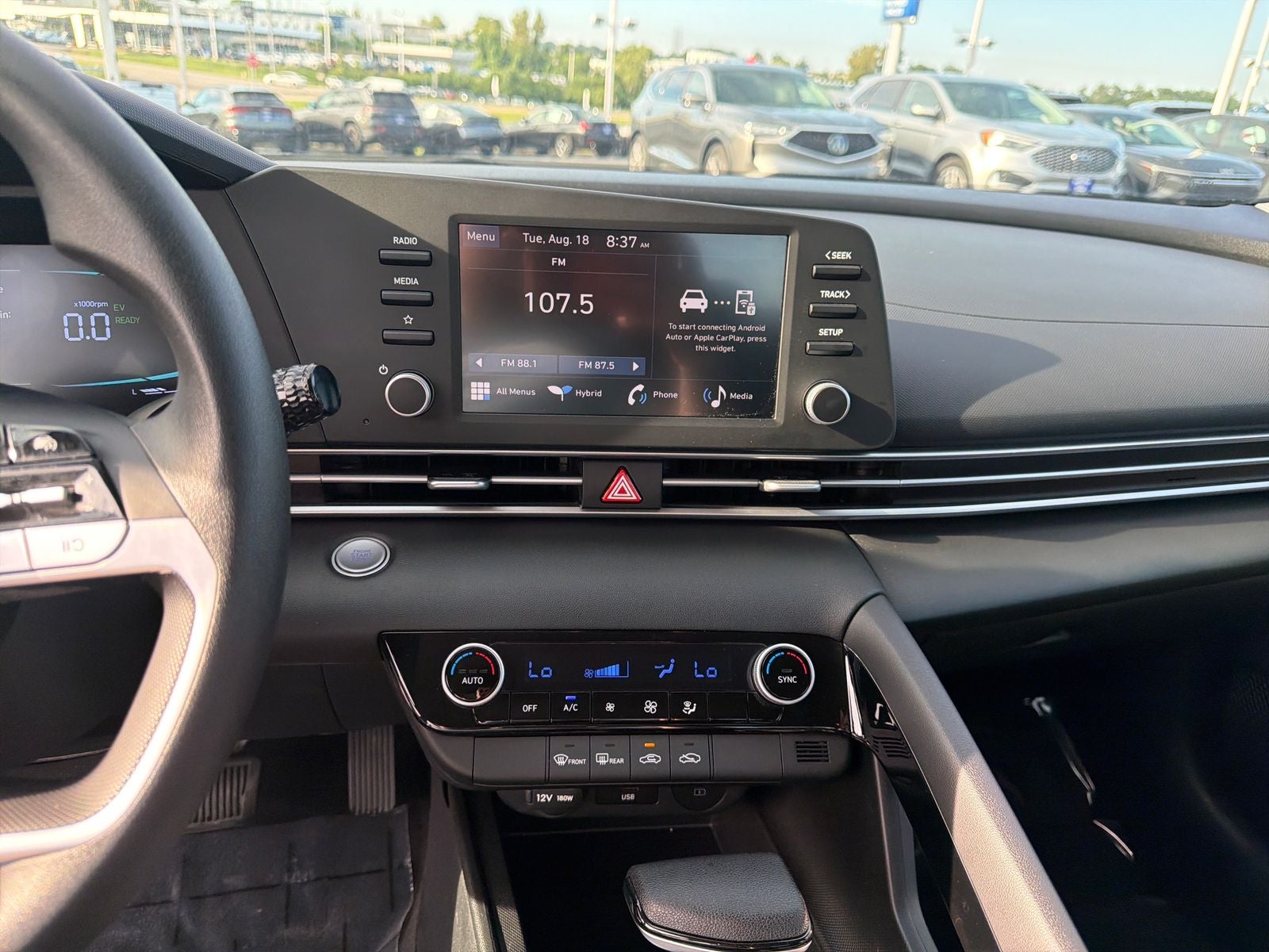 2026 Hyundai Elantra Hybrid Blue