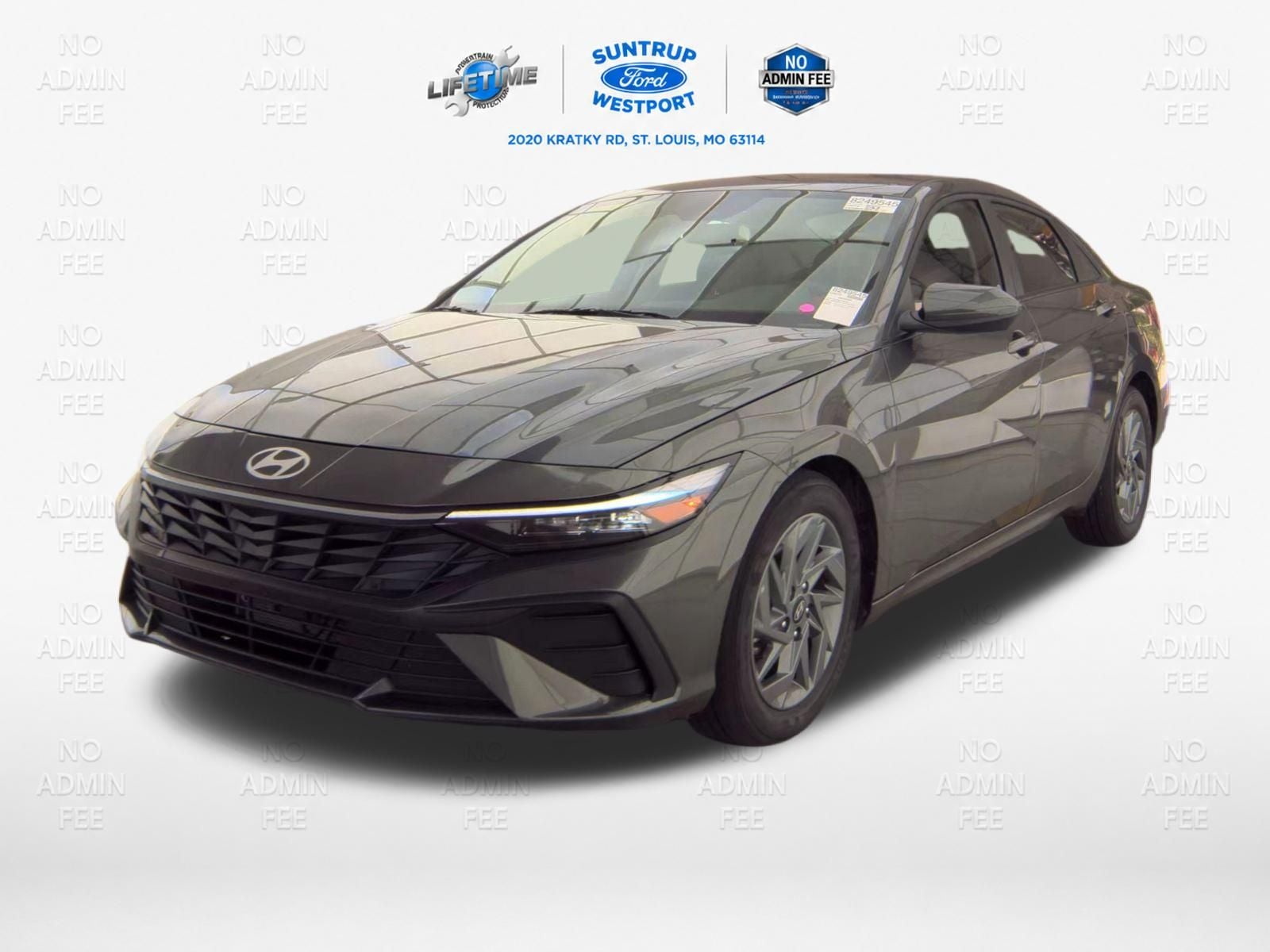 2026 Hyundai Elantra Hybrid Blue
