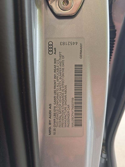 2026 Audi A6 Premium Plus quattro