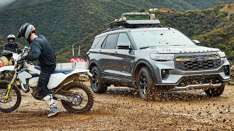 2027 Ford Explorer SUV showcasing available performance and capability