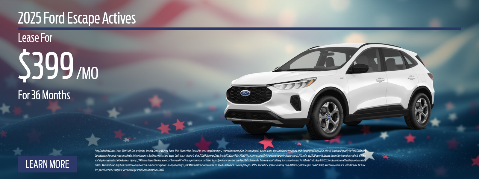 2025 Ford Escape Actives